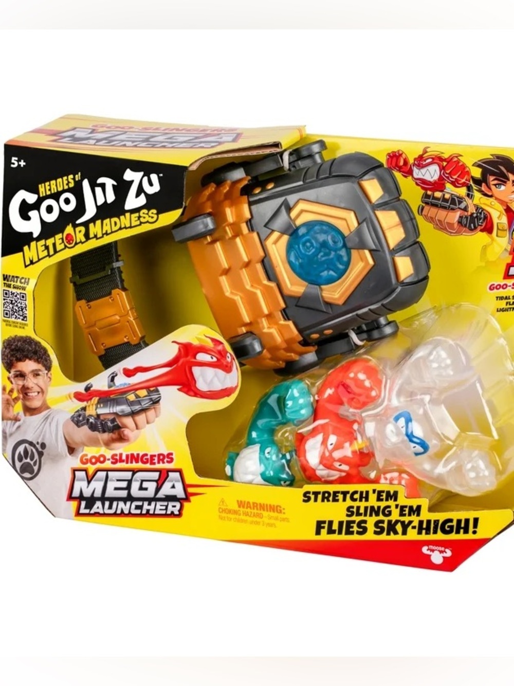 NEW Heroes of Goo Jit Zu Meteor Madness Goo-Slingers Mega Launcher